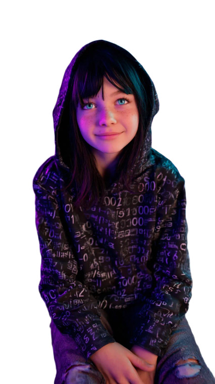 Lexa Noir Cyberpunk Vinyl Car Decal Sticker – Waterproof & UV-Resistant 