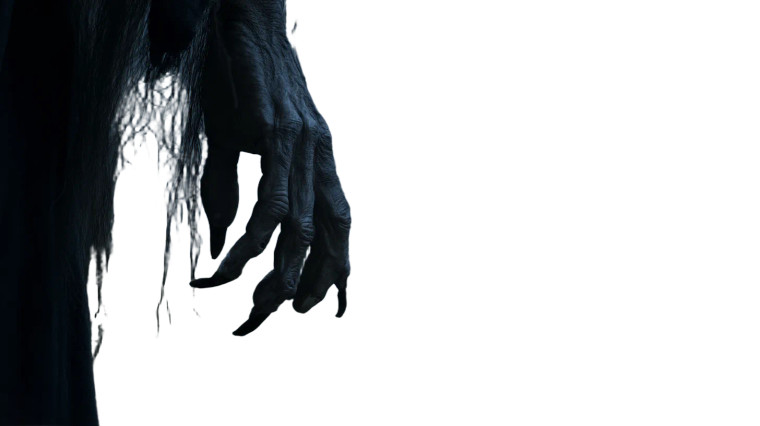 Creepy Witch Lurks Vinyl Car Decal Sticker – Waterproof & UV-Resistant 