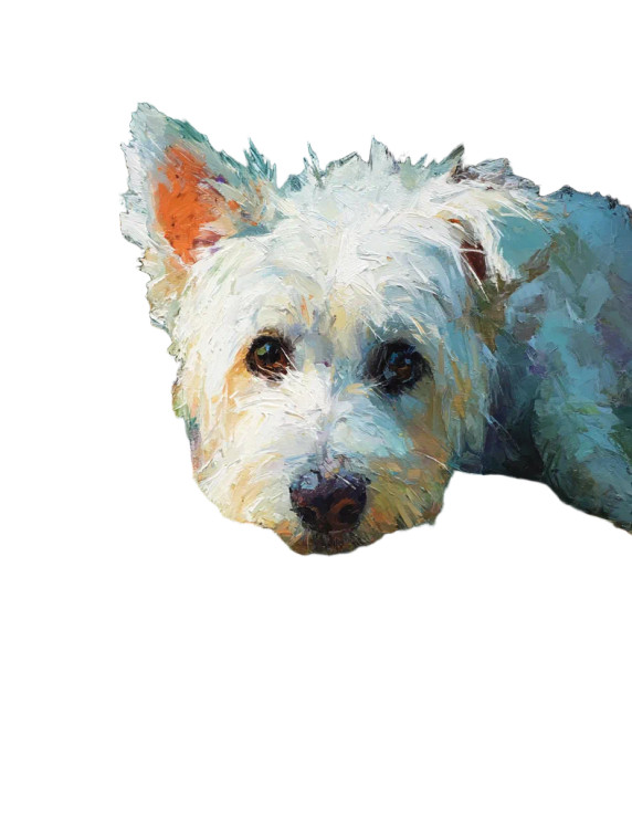 Cute Dog Eating Pizza V2 Vinyl Car Decal Sticker – Waterproof & UV-Resistant 