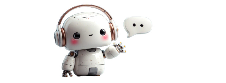 Friendly Chatbot Avatar V3 Vinyl Car Decal Sticker – Waterproof & UV-Resistant 