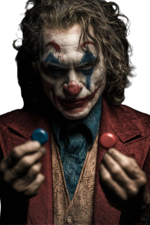 Mysterious Joker Vinyl Car Decal Sticker – Waterproof & UV-Resistant 