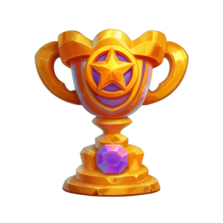 Golden Trophy V31 Vinyl Car Decal Sticker – Waterproof & UV-Resistant 