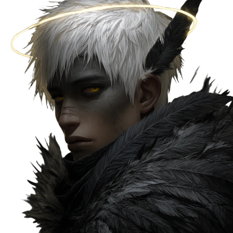 Dark Fantasy Warrior V72 Vinyl Car Decal Sticker – Waterproof & UV-Resistant 