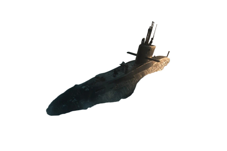 Underwater Submarine Glide Vinyl Car Decal Sticker – Waterproof & UV-Resistant 