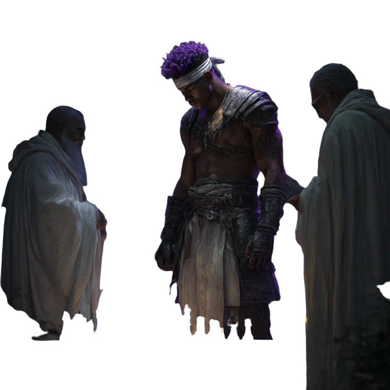 Young African Warrior Vinyl Car Decal Sticker – Waterproof & UV-Resistant 