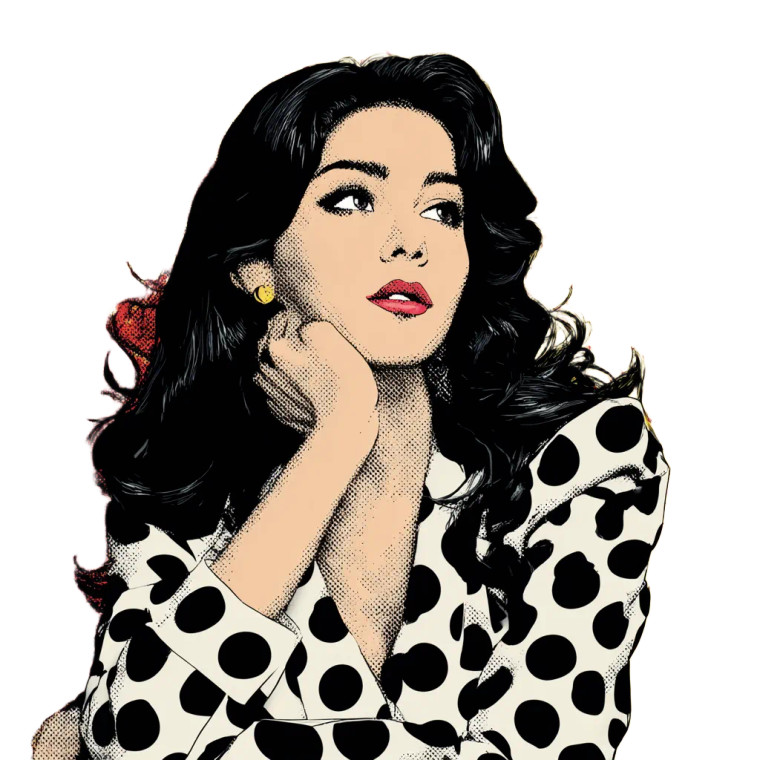 Marina Pop Art Vinyl Car Decal Sticker – Waterproof & UV-Resistant 