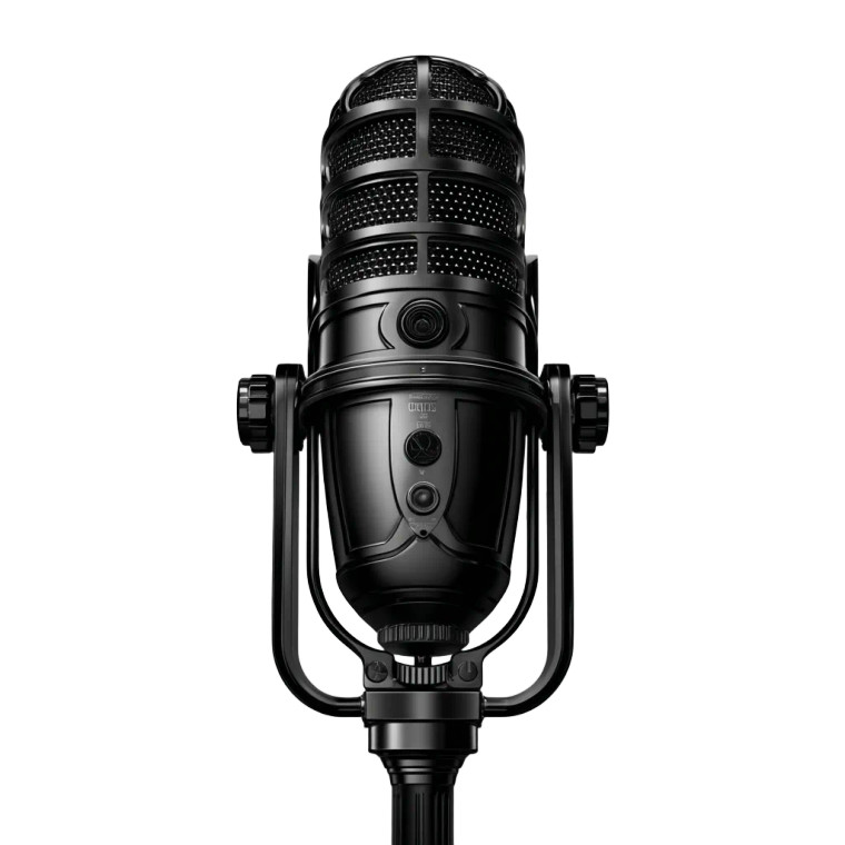 Podcast Microphone Vinyl Car Decal Sticker – Waterproof & UV-Resistant 