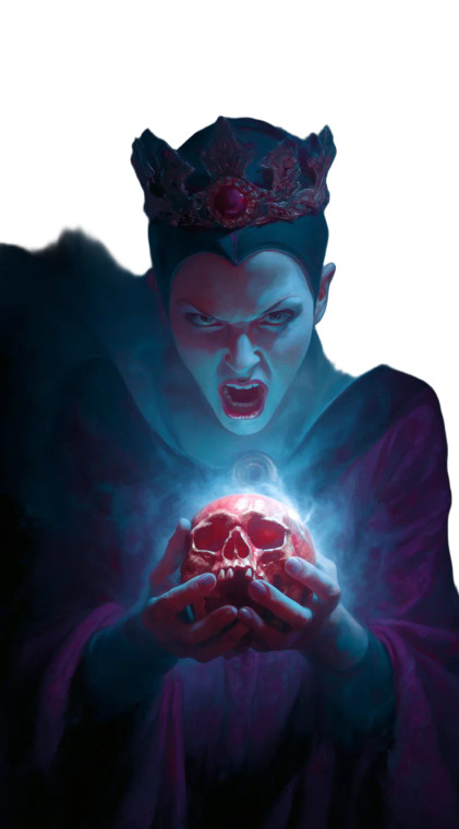 Evil Queen Grimhilde Vinyl Car Decal Sticker – Waterproof & UV-Resistant 