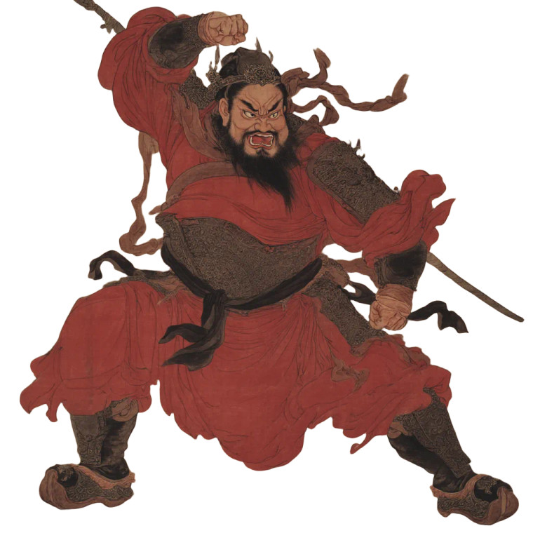 Zhang Fei Warrior V3 Vinyl Car Decal Sticker – Waterproof & UV-Resistant 