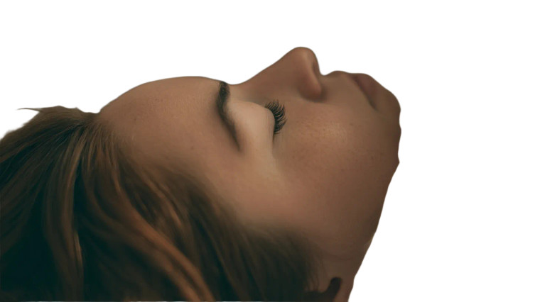 Sleeping Woman Serene V2 Vinyl Car Decal Sticker – Waterproof & UV-Resistant 