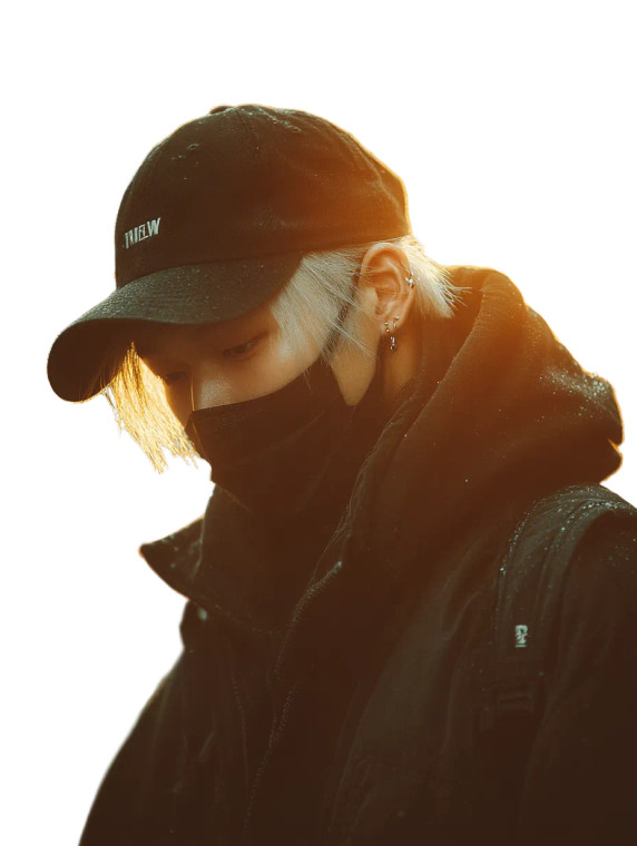 Asian Male Model V21 Vinyl Car Decal Sticker – Waterproof & UV-Resistant 