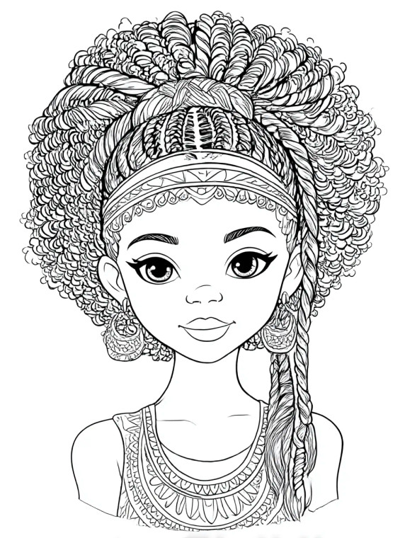 Afro Girl Mandala Vinyl Car Decal Sticker – Waterproof & UV-Resistant  Afro Girl Mandala Vinyl Car Decal Sticker – Waterproof & UV-Resistant