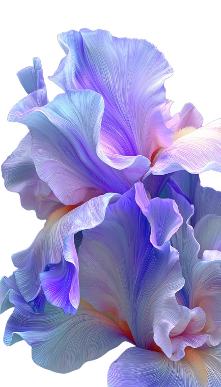 Vibrant Gradient Flower Vinyl Car Decal Sticker – Waterproof & UV-Resistant 