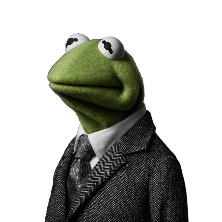 Kermit The Fraud Vinyl Car Decal Sticker – Waterproof & UV-Resistant 