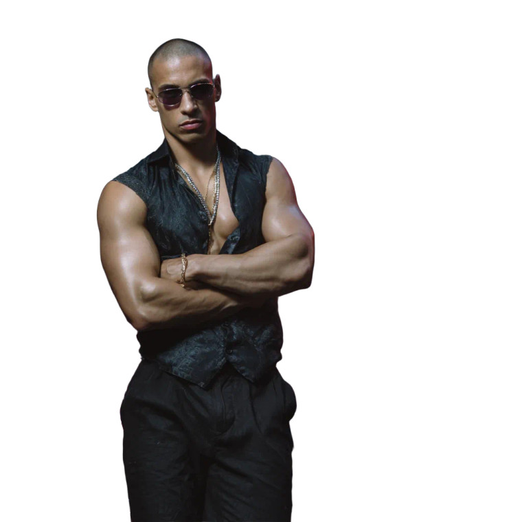 Menacing Gangster Vinyl Car Decal Sticker – Waterproof & UV-Resistant 