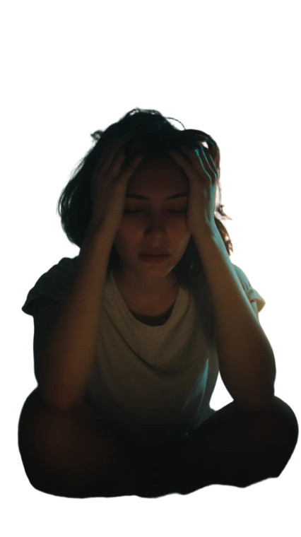 Restless Woman Vinyl Car Decal Sticker – Waterproof & UV-Resistant 