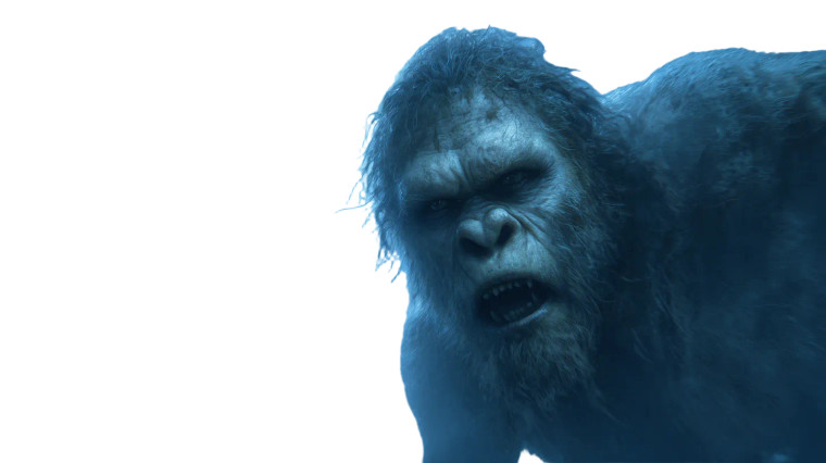 Angry Sasquatch Creature Vinyl Car Decal Sticker – Waterproof & UV-Resistant 