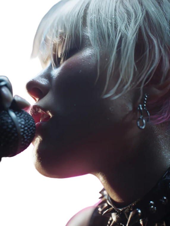 Passionate Vocalist Performance Vinyl Car Decal Sticker – Waterproof & UV-Resistant 