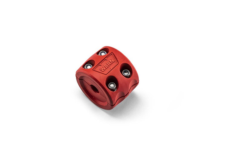 USA-Made Winch Cable Stop | Up to 1/2 inch cable | Red Split Design