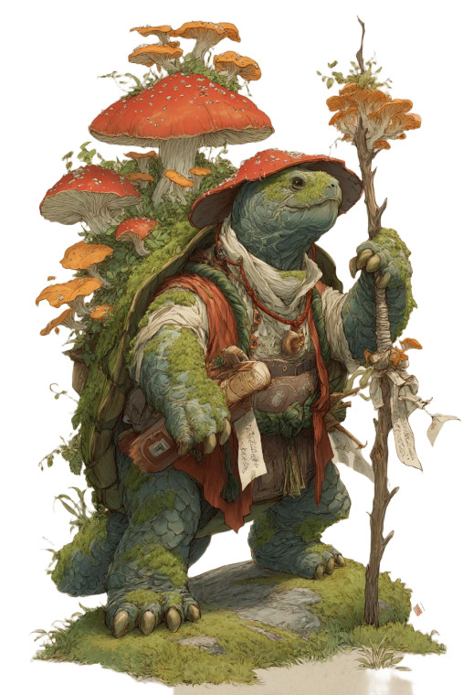 Mossy Tortle Sage Vinyl Car Decal Sticker – Waterproof & UV-Resistant 