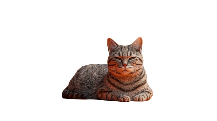 Happy Cat & Can Vinyl Car Decal Sticker – Waterproof & UV-Resistant 