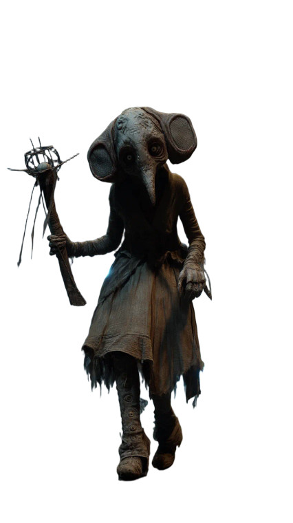 Faceless Nightmare Creature Vinyl Car Decal Sticker – Waterproof & UV-Resistant 