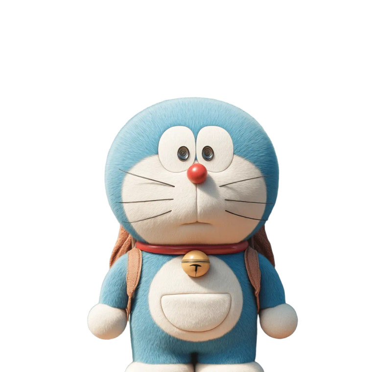 Doraemon Anime Photo Vinyl Car Decal Sticker – Waterproof & UV-Resistant 