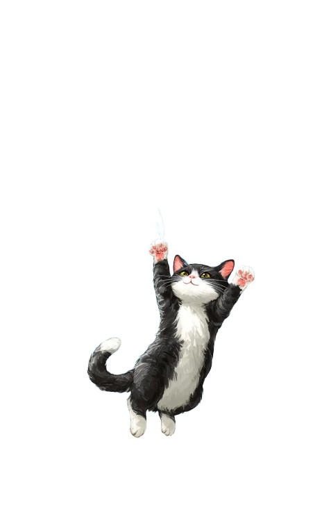 Playful Cat Balloons Vinyl Car Decal Sticker – Waterproof & UV-Resistant 