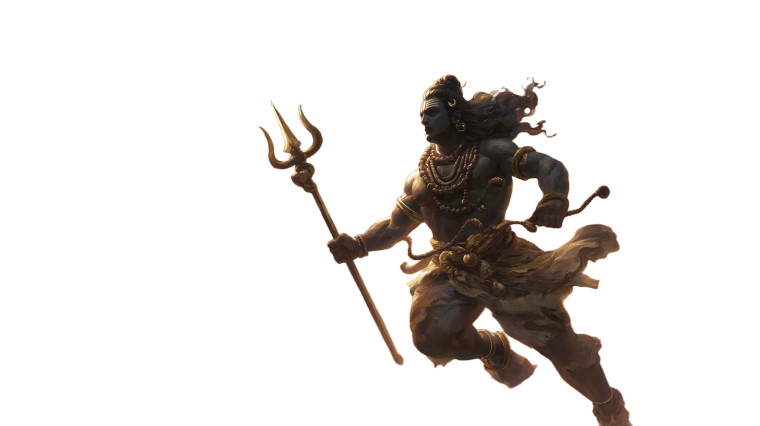 Majestic Lord Shiva V2 Vinyl Car Decal Sticker – Waterproof & UV-Resistant 