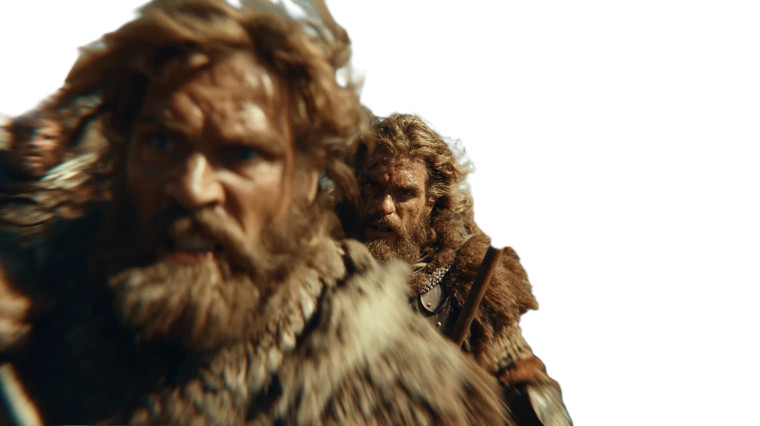 Ancient Battle Clash Vinyl Car Decal Sticker – Waterproof & UV-Resistant 