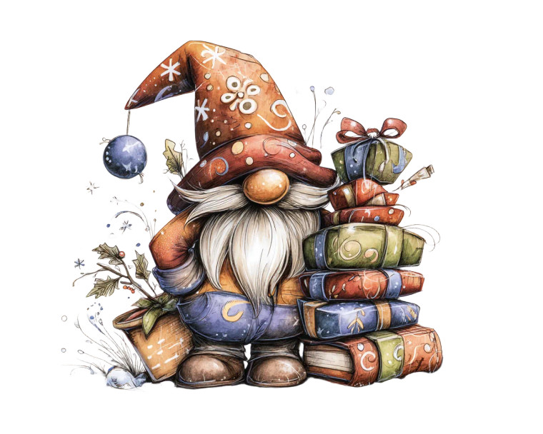 Christmas Gnome V3 Vinyl Car Decal Sticker – Waterproof & UV-Resistant 