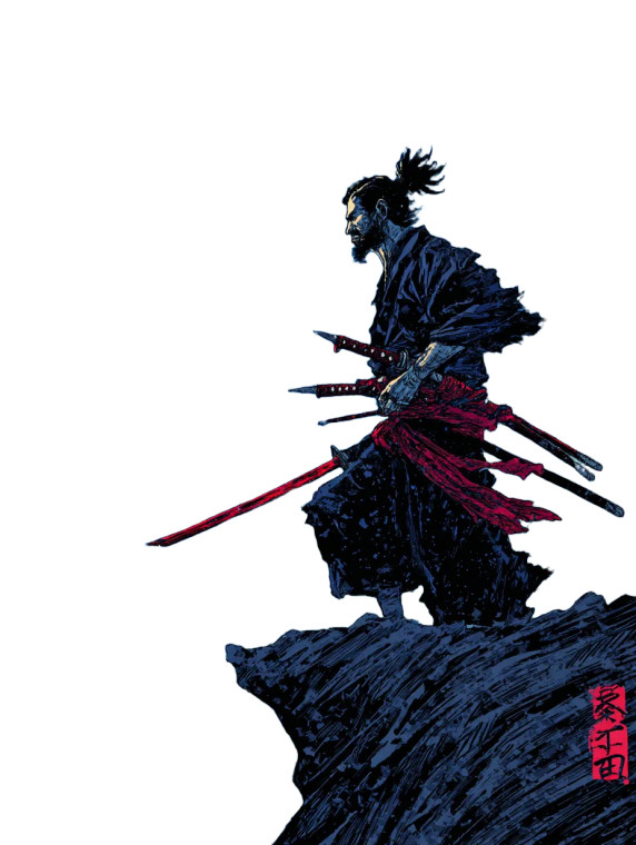 Legendary Samurai Duelist Vinyl Car Decal Sticker – Waterproof & UV-Resistant 