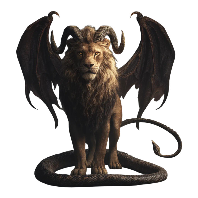 Chimera Creature V4 Vinyl Car Decal Sticker – Waterproof & UV-Resistant 