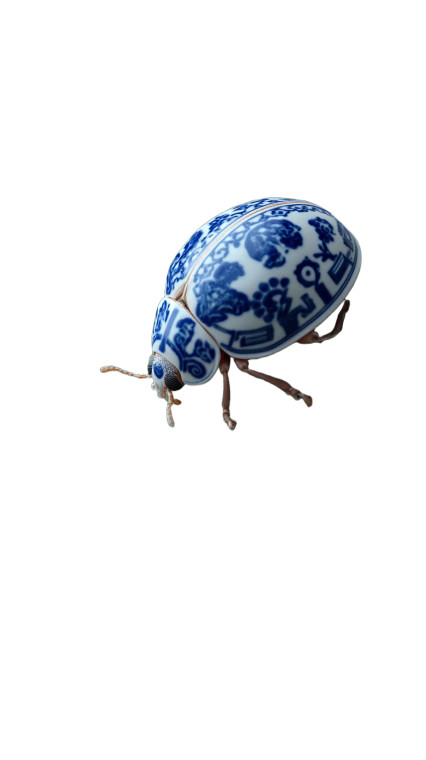 Tattooed Ladybug V2 Vinyl Car Decal Sticker – Waterproof & UV-Resistant 