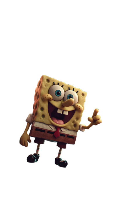Swaggering Spongebob Vinyl Car Decal Sticker – Waterproof & UV-Resistant 