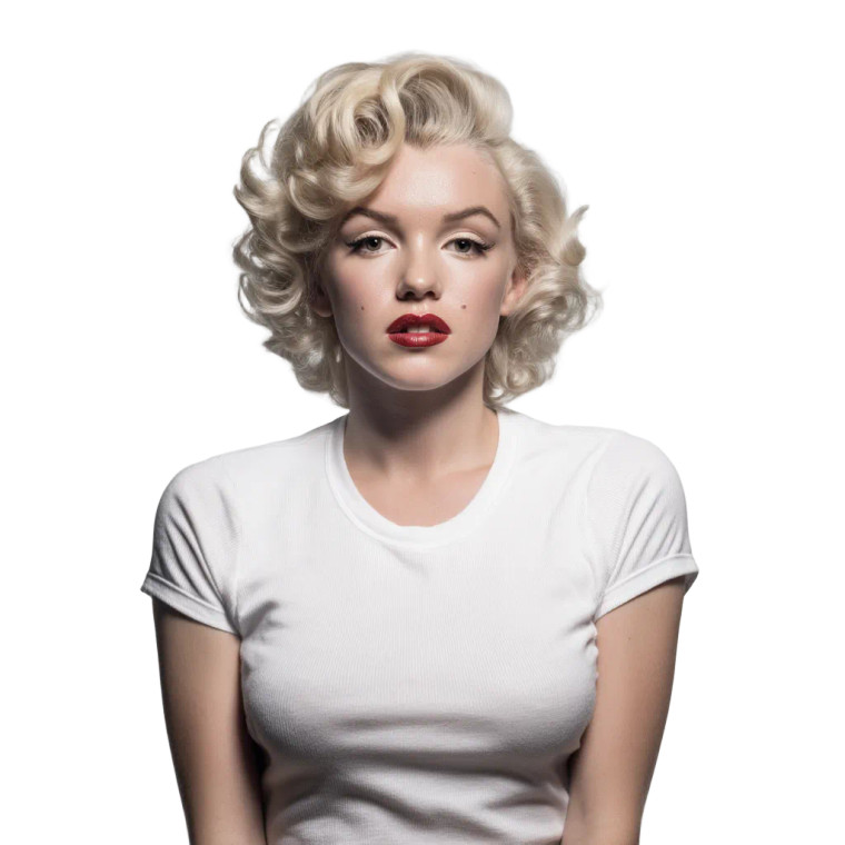 Marilyn Monroe Portrait V119 Vinyl Car Decal Sticker – Waterproof & UV-Resistant 