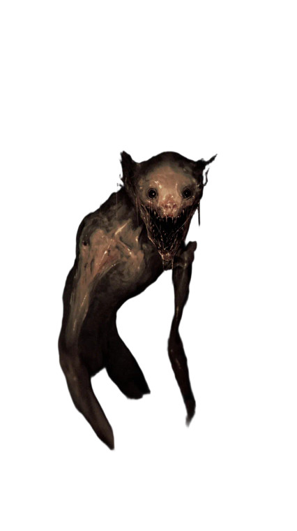 Grotesque Cat Creature Vinyl Car Decal Sticker – Waterproof & UV-Resistant 