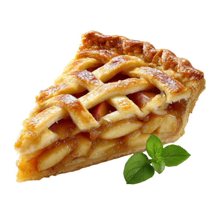 Apple Pie V2 Vinyl Car Decal Sticker – Waterproof & UV-Resistant 