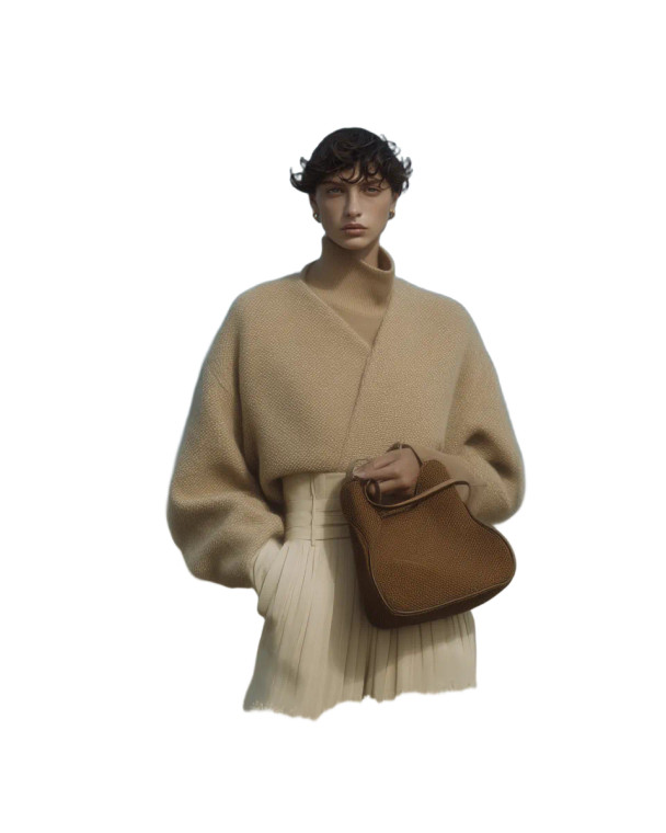 Ferragamo Woman Closeup Vinyl Car Decal Sticker – Waterproof & UV-Resistant 