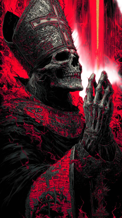 Masked Inquisitor Vinyl Car Decal Sticker – Waterproof & UV-Resistant 