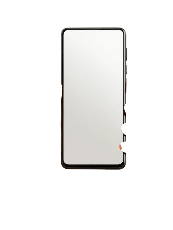 Hand Holding Smartphone V20 Vinyl Car Decal Sticker – Waterproof & UV-Resistant 