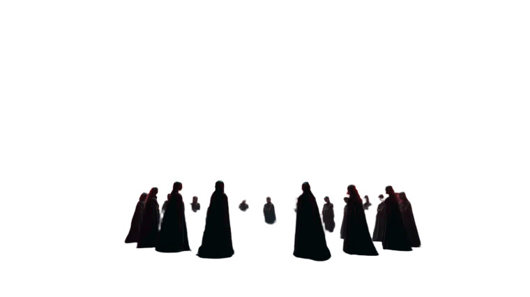 Gothic Choir Ritual Vinyl Car Decal Sticker – Waterproof & UV-Resistant 