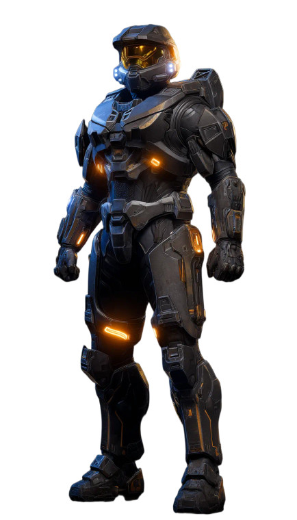 Master Chief Armor Vinyl Car Decal Sticker – Waterproof & UV-Resistant 