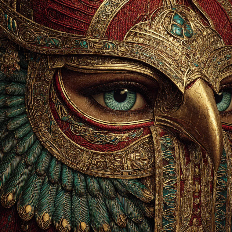 Horus God Vinyl Car Decal Sticker – Waterproof & UV-Resistant 