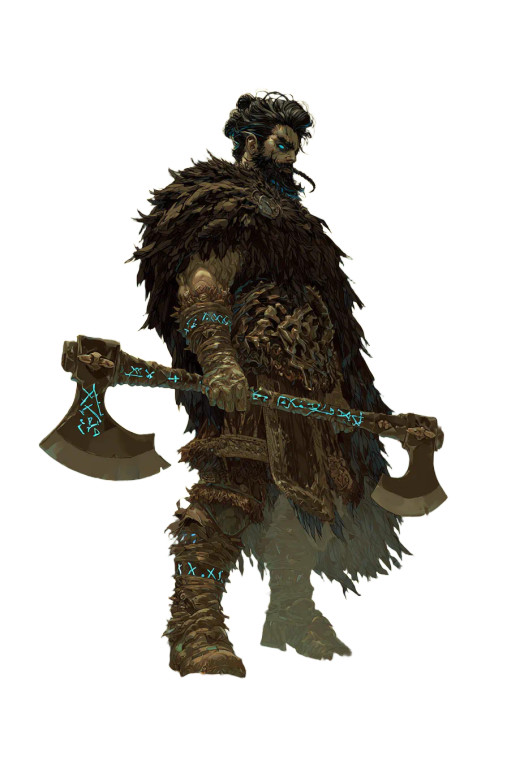 Barbarian Warrior V17 Vinyl Car Decal Sticker – Waterproof & UV-Resistant 