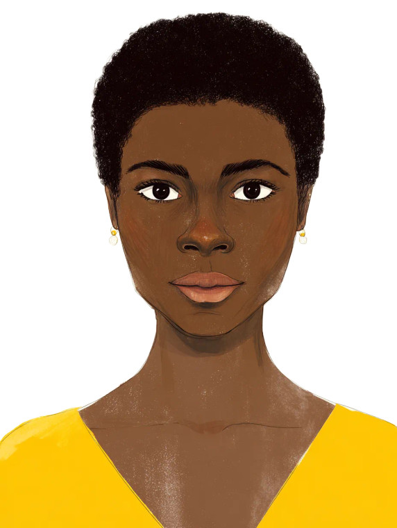 Noble Black Woman Vinyl Car Decal Sticker – Waterproof & UV-Resistant 