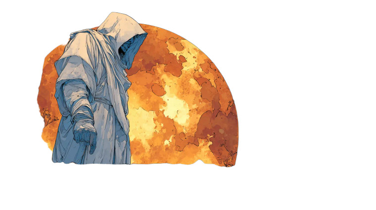 Radiant Divine Figure V3 Vinyl Car Decal Sticker – Waterproof & UV-Resistant 