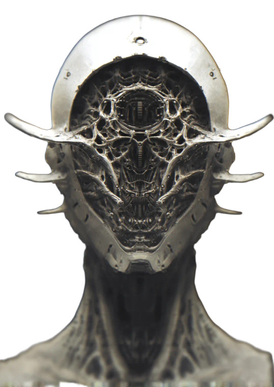 Alien Cyborg Vinyl Car Decal Sticker – Waterproof & UV-Resistant 