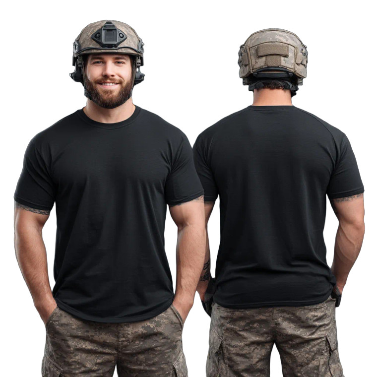 Military Man Mockup V2 Vinyl Car Decal Sticker – Waterproof & UV-Resistant 