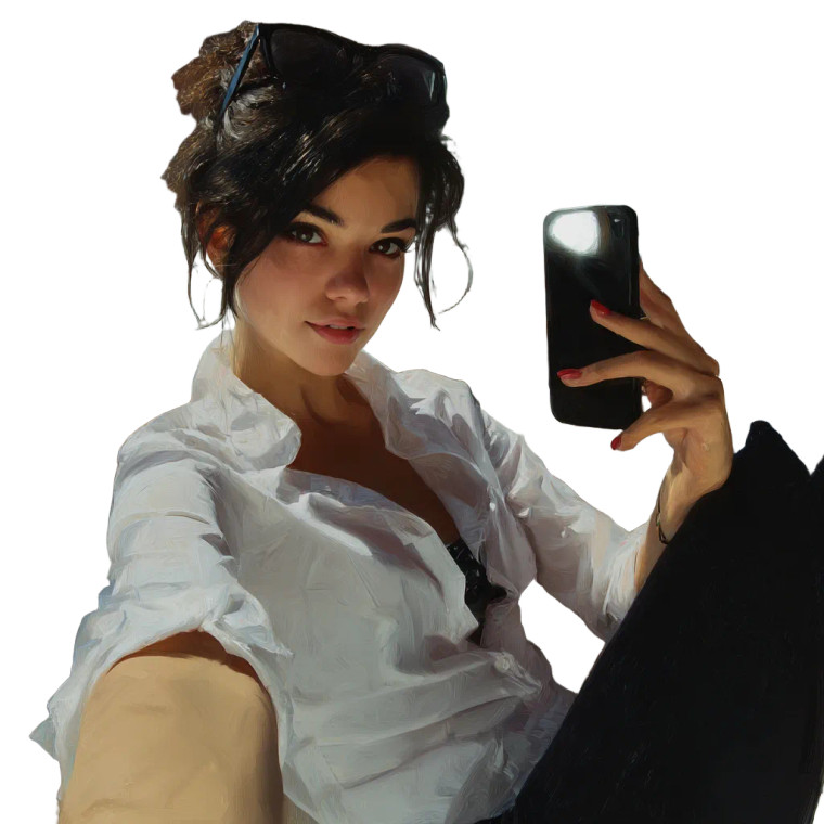 Selfie V2 Vinyl Car Decal Sticker – Waterproof & UV-Resistant 